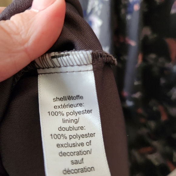 maurices- floral cold shoulder dress - Picture 7 of 7